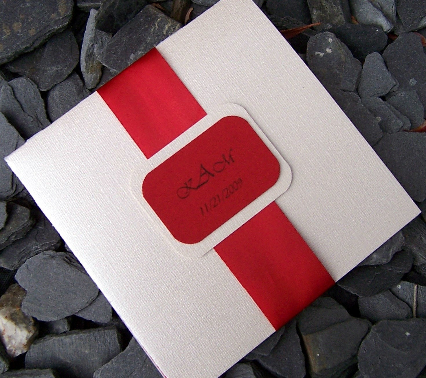 Linen Pocketfold Invitation Set