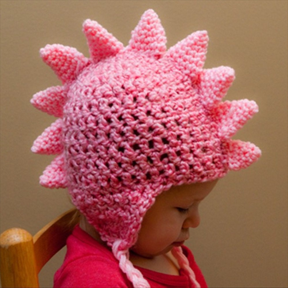 CROCHET PATTERN -  Dragon Crochet Hat w/permission to sell finished items