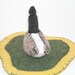 Wool Felted Canada Goose bird toy