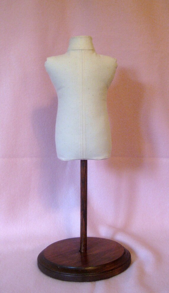 Doll Clothes Dress Form That Displays by enchanteddesigner on Etsy