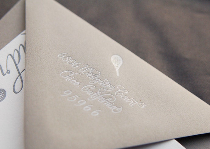 Custom Listing for Kristin - envelope printing - set of 30