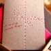 Favorite things, Letterpress Valentine card.