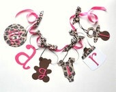 Leopard baby shower decorations cheetah it's a girl banner with bows by ParkersPrints on Etsy Il_170x135