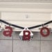 Nautical baby shower decorations navy blue sailboat and anchor banner by ParkersPrints on Etsy