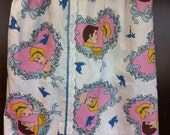 Cinderella skirt.  Handmade from vintage sheets.