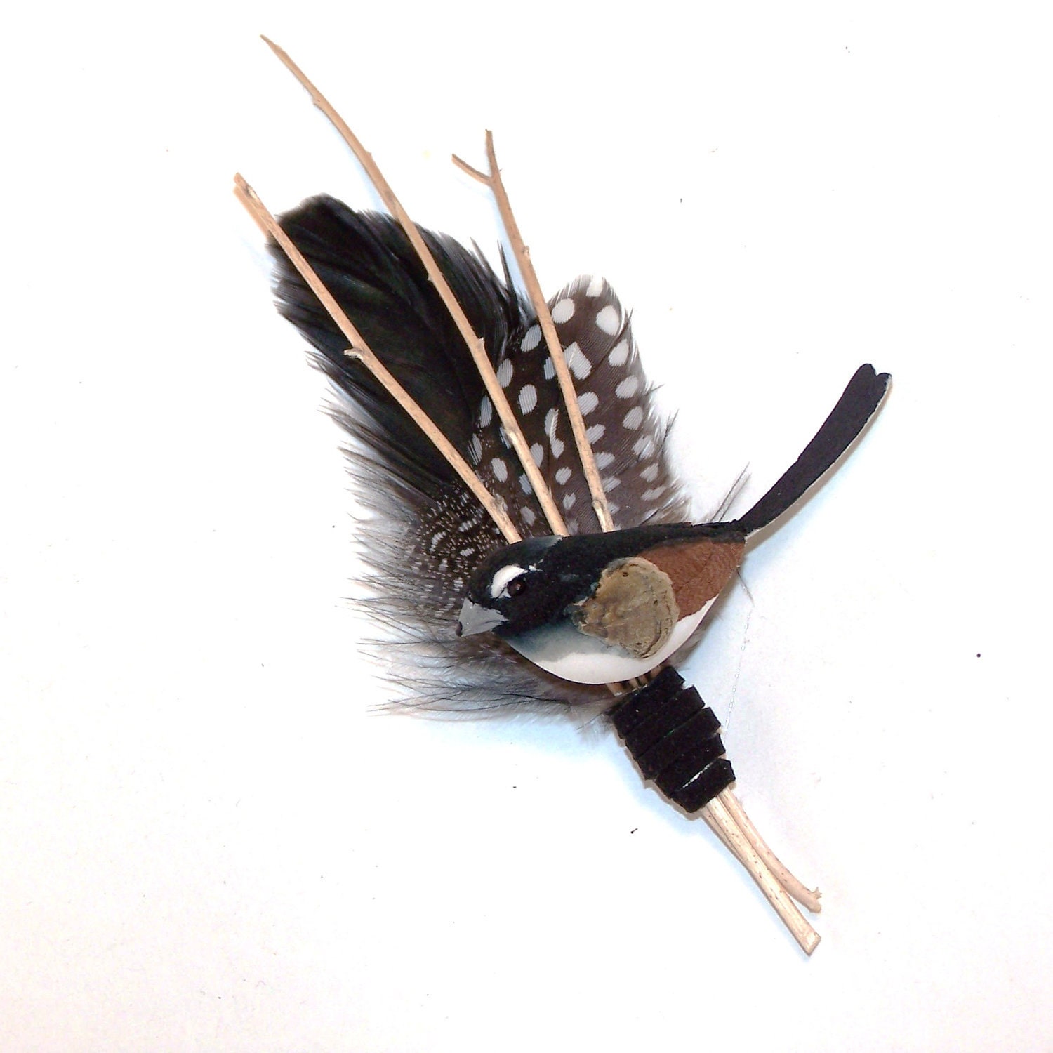 Black Bird Boutonniere II