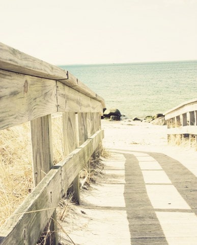 the path 8x10 fine art beach landscape photograph minimalist, calm,peaceful, neutrals
