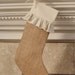 Burlap Stockings
