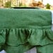 Hunter Green Burlap Table Runner