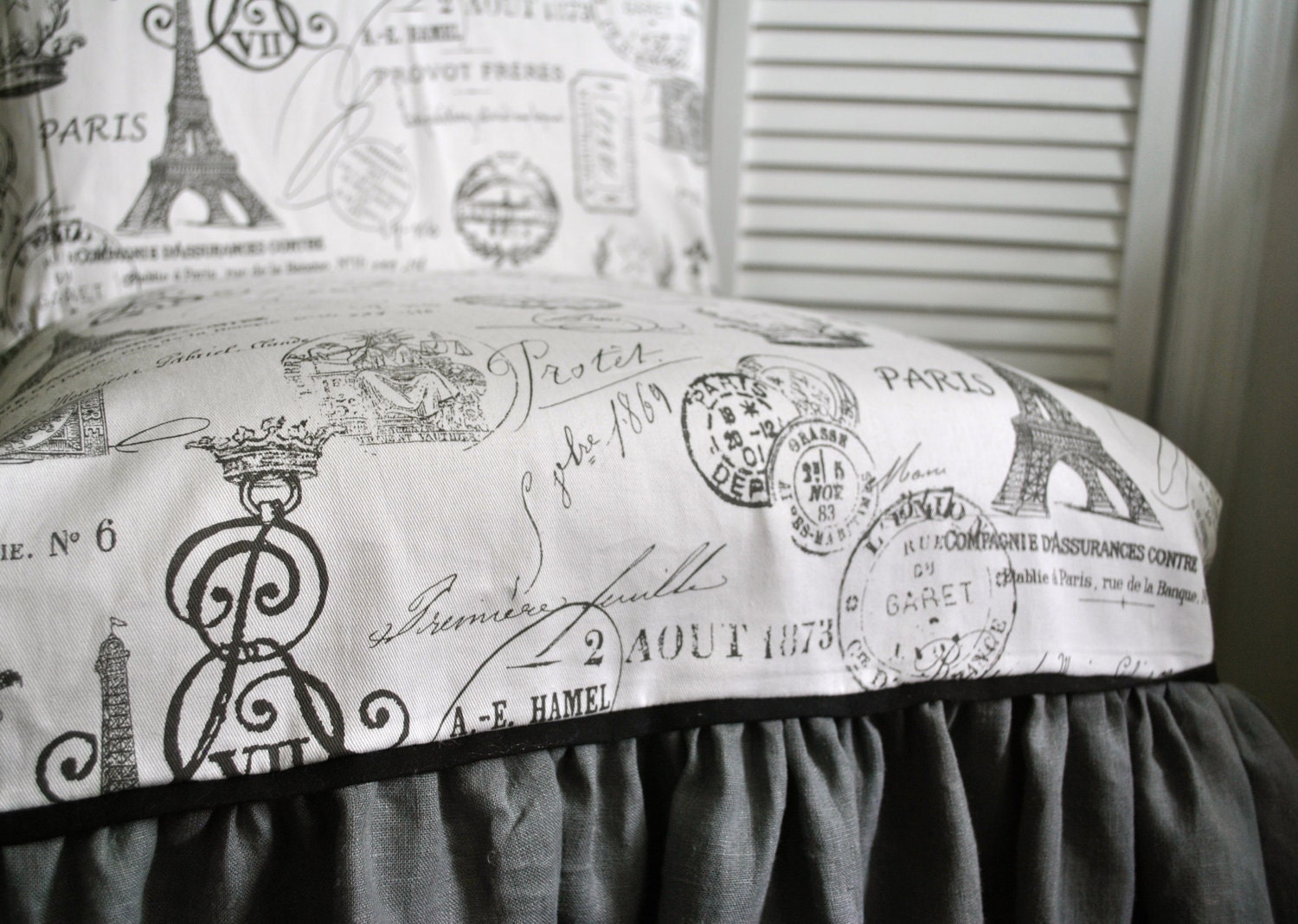 Paris Chic Chair Slipcover