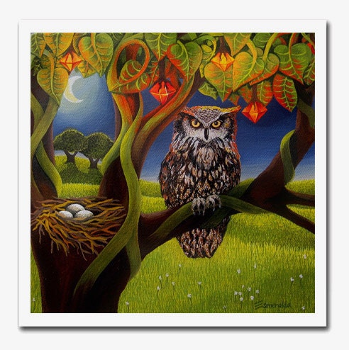 Crystal Tree Print