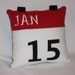 Calendar Icon Pillow