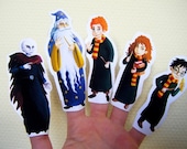Harry Potter   Set of 5 Finger Puppets