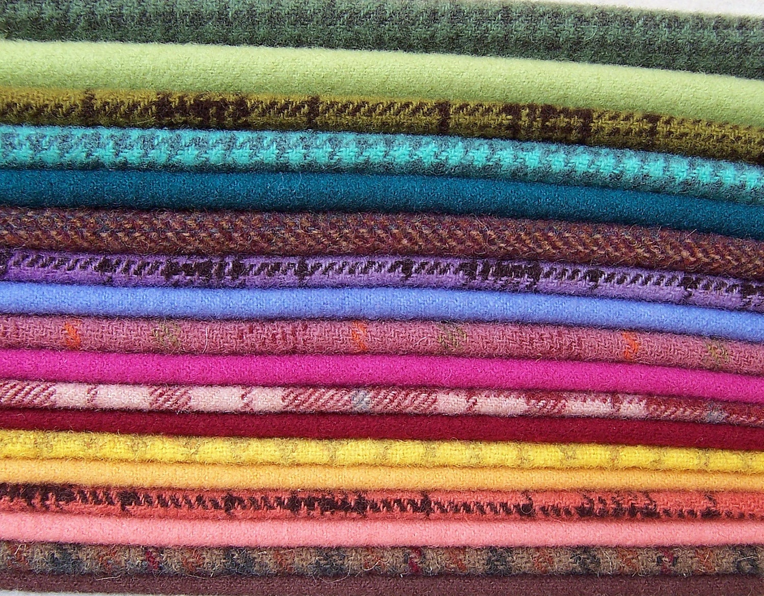 Hand Dyed Felted Wool for Applique, Penny Rugs, Sewing Projects W1022