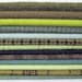 Hand Dyed Felted Wool, 8in.x 8in. - Green Shades - for Applique, Penny Rugs, Sewing Projects W1050