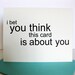 Sassy Modern Greeting Card
