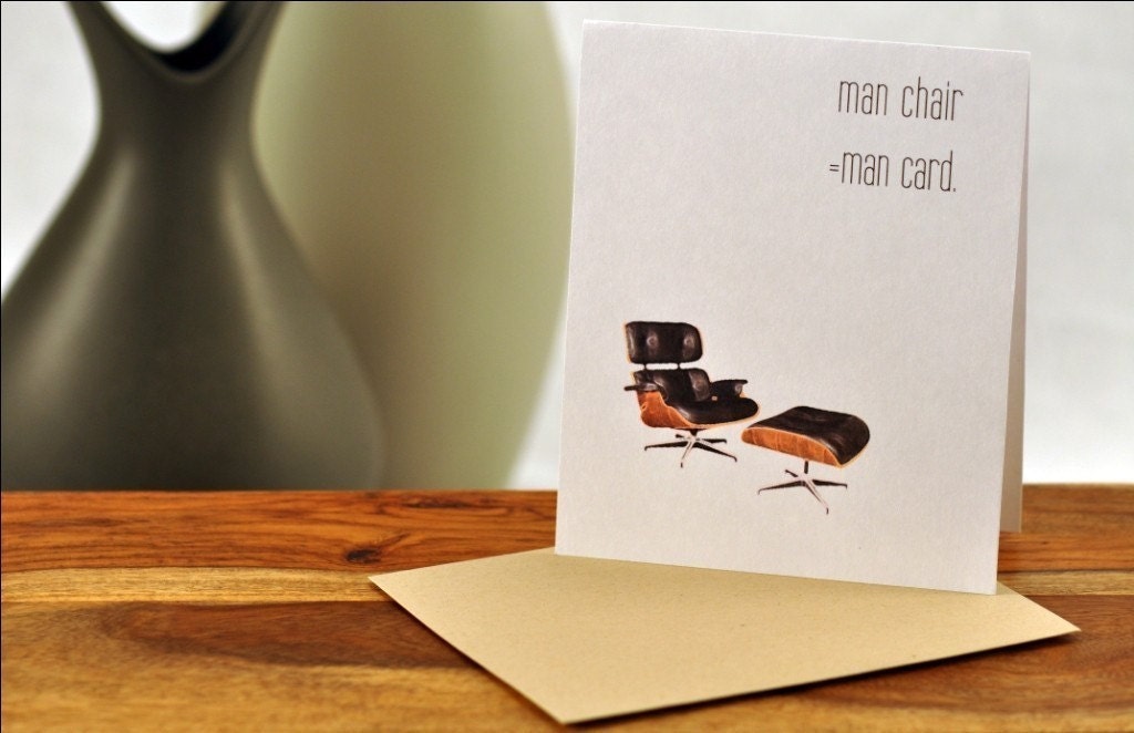 Modern Man Greeting Card