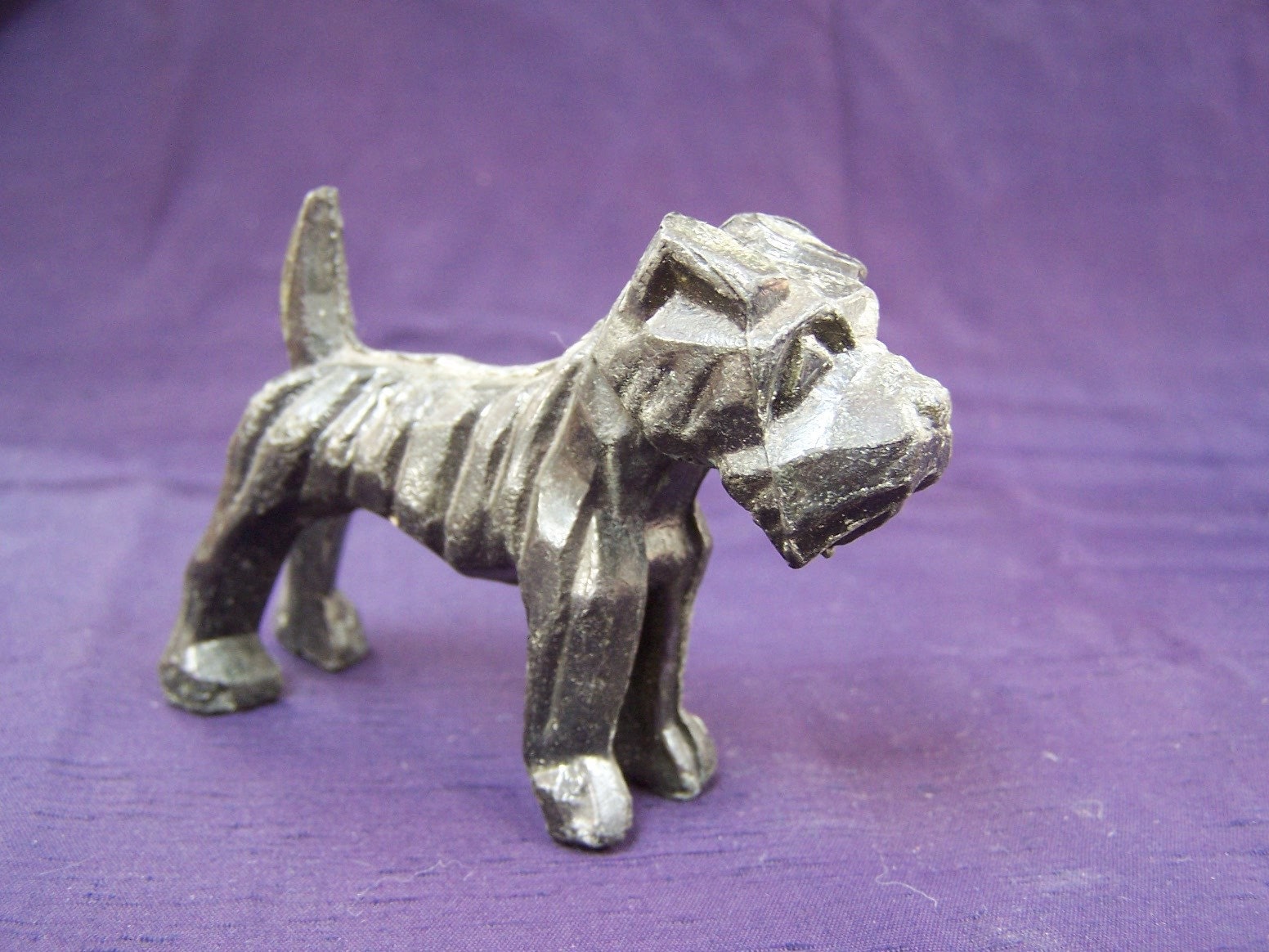 Cast Metal DOG Terrier figurine