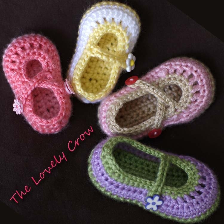 4 Pattern Package, 4 Booties Crochet Patterns digital