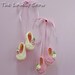 Baby Ballet Slippers Crochet Pattern  for Baby Rosey Ballet Slippers -  4 sizes - Newborn to 12 months. digital