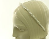 Austrian Crystal Wedding Headband - Handmade Bridal Headband