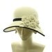 Vintage Style Cloche Hat for Women - Winter White Fur Felt Hat - Downton Abbey Fashion Hat