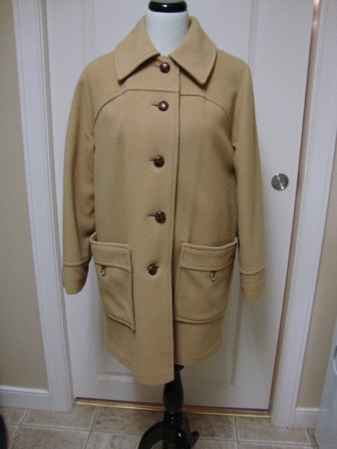 Sweet Vintage Car Coat by Penguin