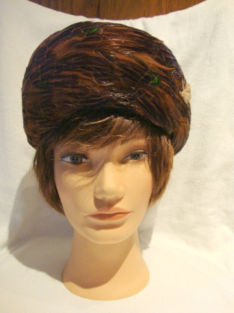 Stunning Vintage Feathered Hat