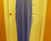 Vintage Periwinkle Blue Nightgown