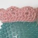Crochet Newborn Crown, Crochet Newborn Crown with Pearls, Pink, Crochet Girl Crown, Tiara, Photography Prop, Crochet Headband Crown