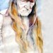 Art Print--Willie Nelson--watercolor painting--Country Music Icon