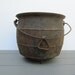 Antique Large Cast Iron Cowboy Pot