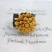 Mustard Yellow Flower Ring Dahlia Flower Vintage Style Ring Cocktail Ring Filigree Ring Bridesmaid Gift - Butternut Dreams
