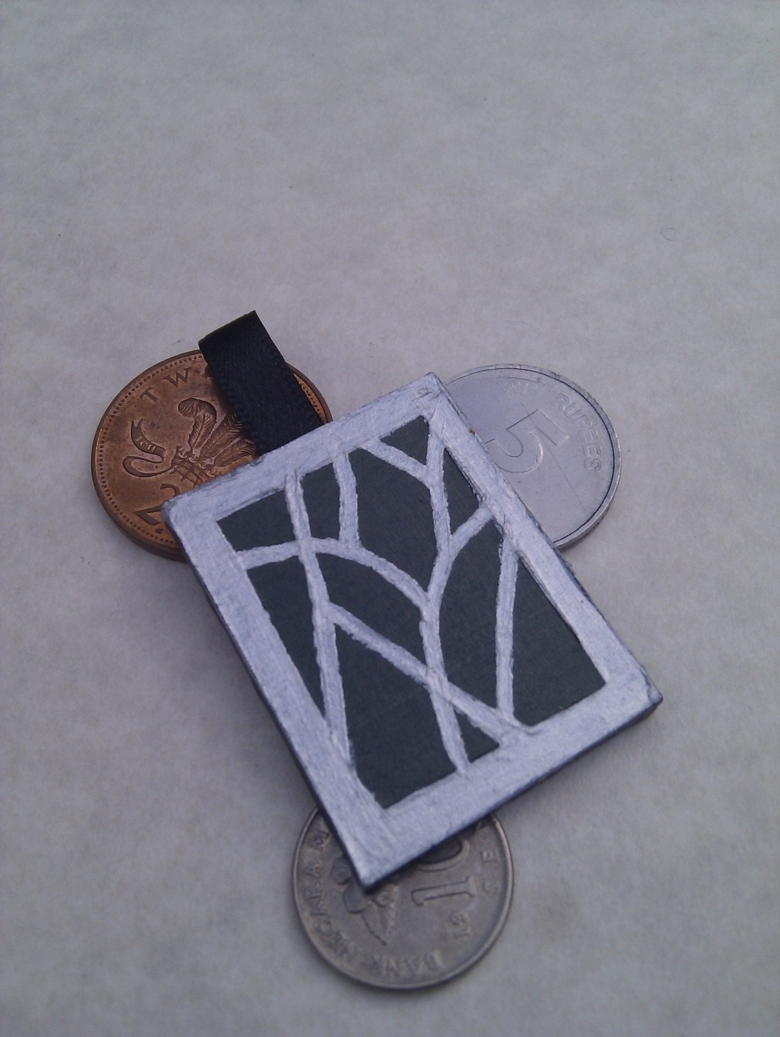 Silver Branch pendant