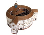 Globe Theatre Paper Model (KIT)