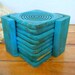 Chippy Rustic Wood Coasters