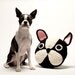 French Bulldog/Boston Terrier Pillow