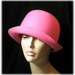 Retro 1960s Mod Hot Pink Ladies Hat Valerie Modes Pretty in Pink...Perfect for Spring