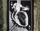 Black Hearted Patch
