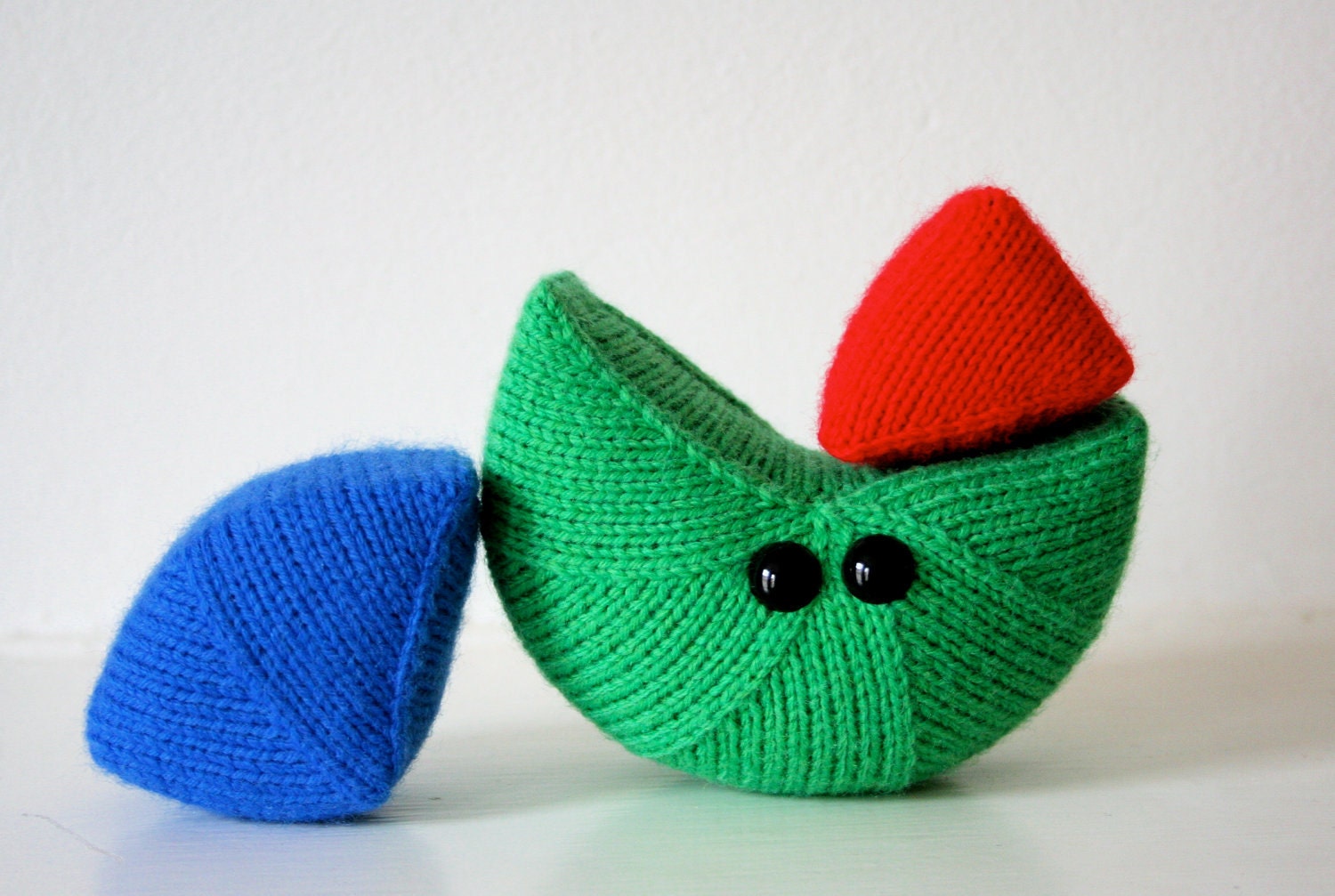 Cutie Pie Chart (Red, Green & Blue)