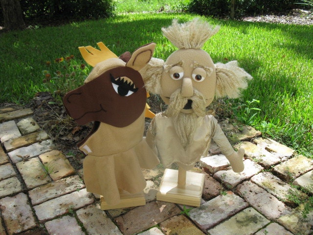 Don Quixote, MePuppet, custom puppet, portrait puppet
