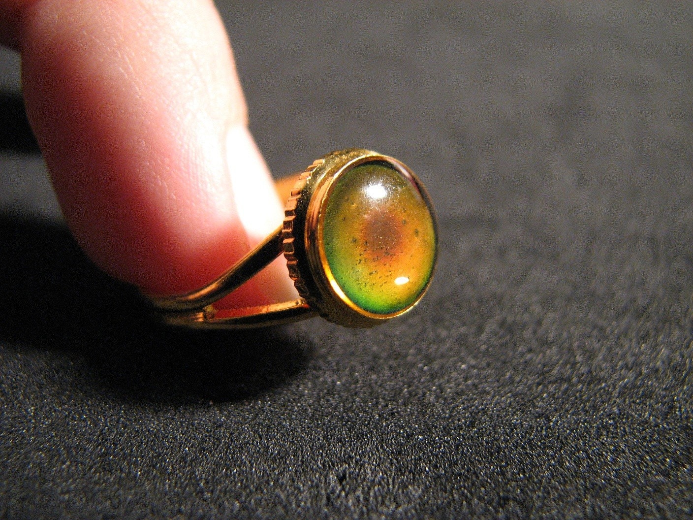 Gold Mood Ring