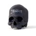 chalkboard skull