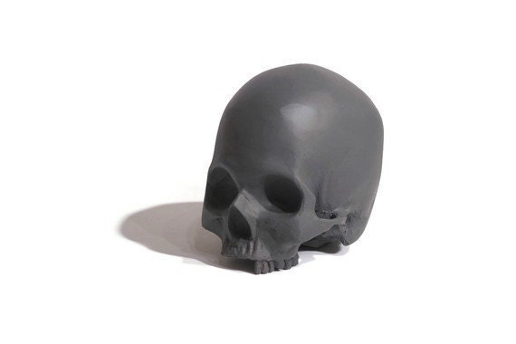 chalkboard skull