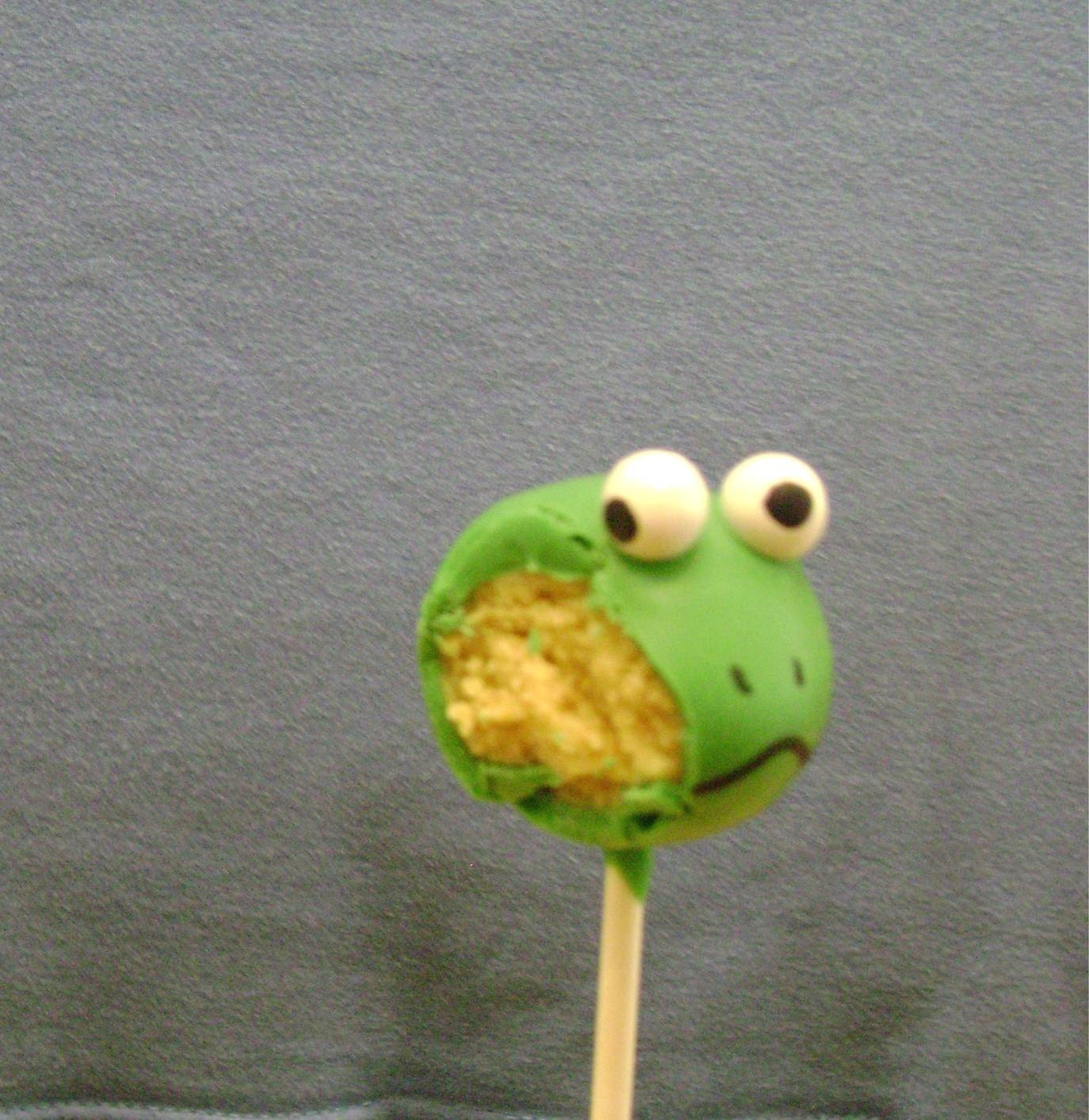 Frog Cake Pops--One Dozen