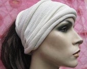 White Kundalini Yoga Head wrap yoga wear Summer festival head cover