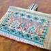 1930s Vintage Clutch bag Stunning Art Deco embroidered design all hand stitched