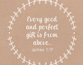 Perfect Gift 8x8 Print