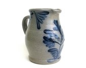 lovely vintage stoneware jug  ...   salt fired