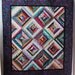 Scrappy Diamond Batik Quilt